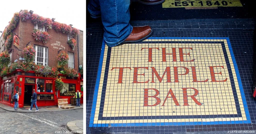 The Temple Bar Pub in Temple Bar, Dublin, Ireland