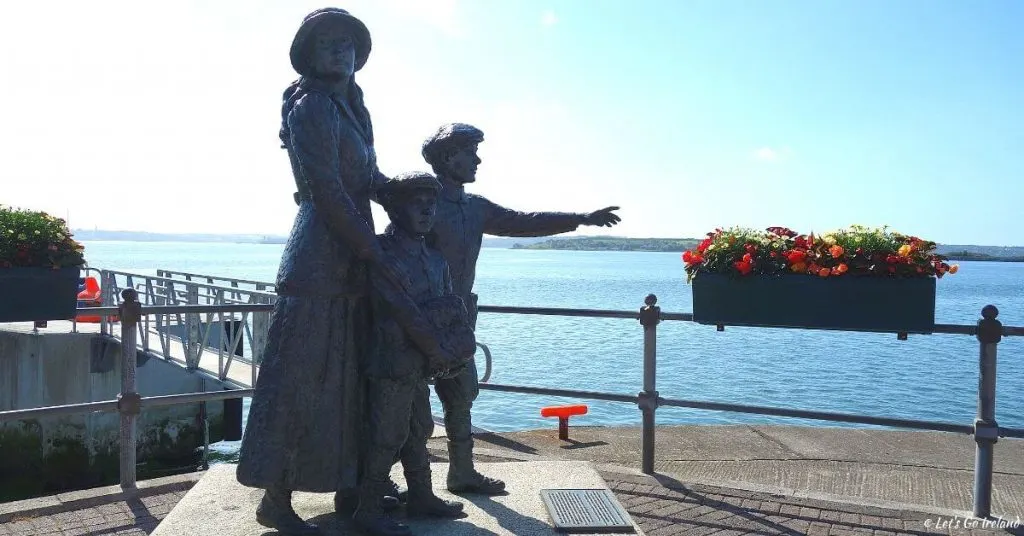 Annie Moore Statue, Cobh, Irland