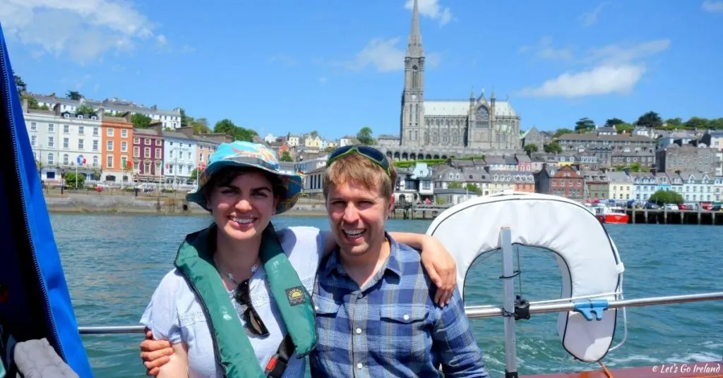 Boat Tour of Cork Harbour with view of Cobh, Ireland