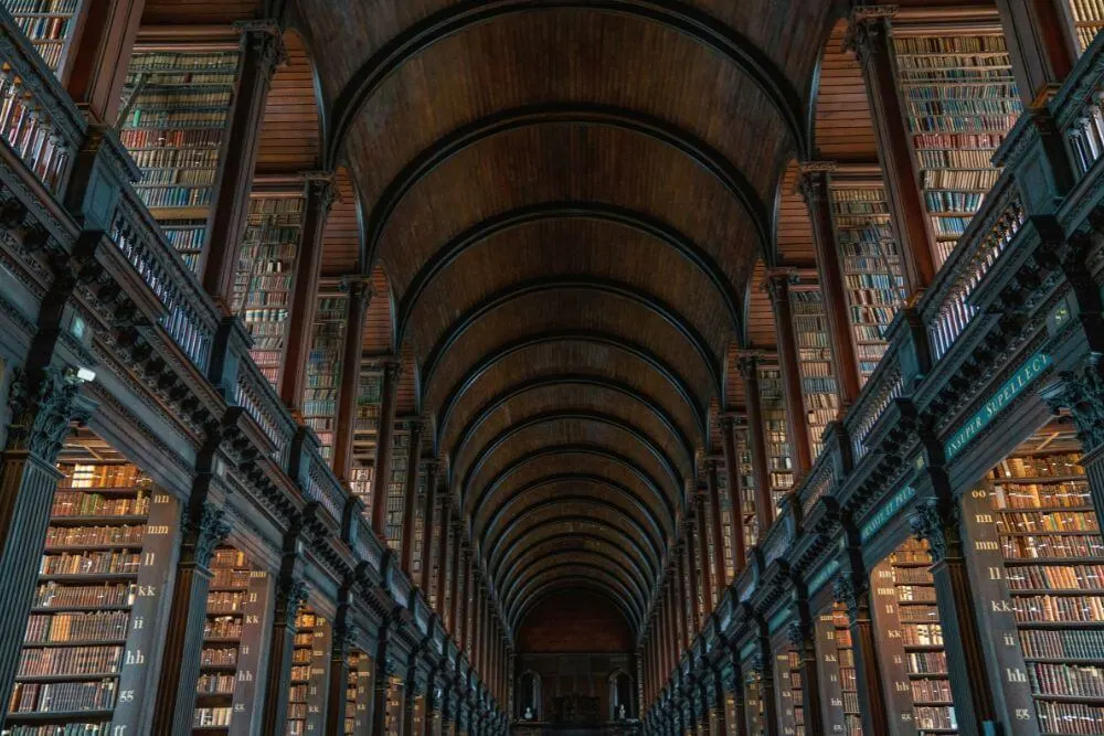 The Long Room Library of Trinity College Library, Dublin