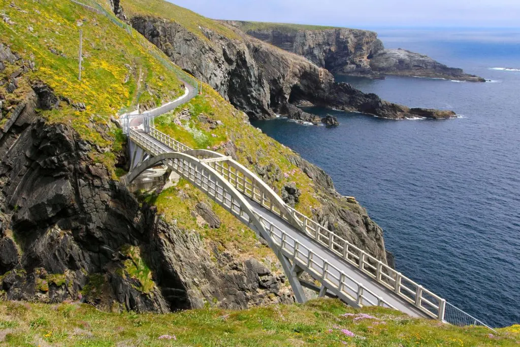 Mizen Head footbridge, County Cork Ireland.