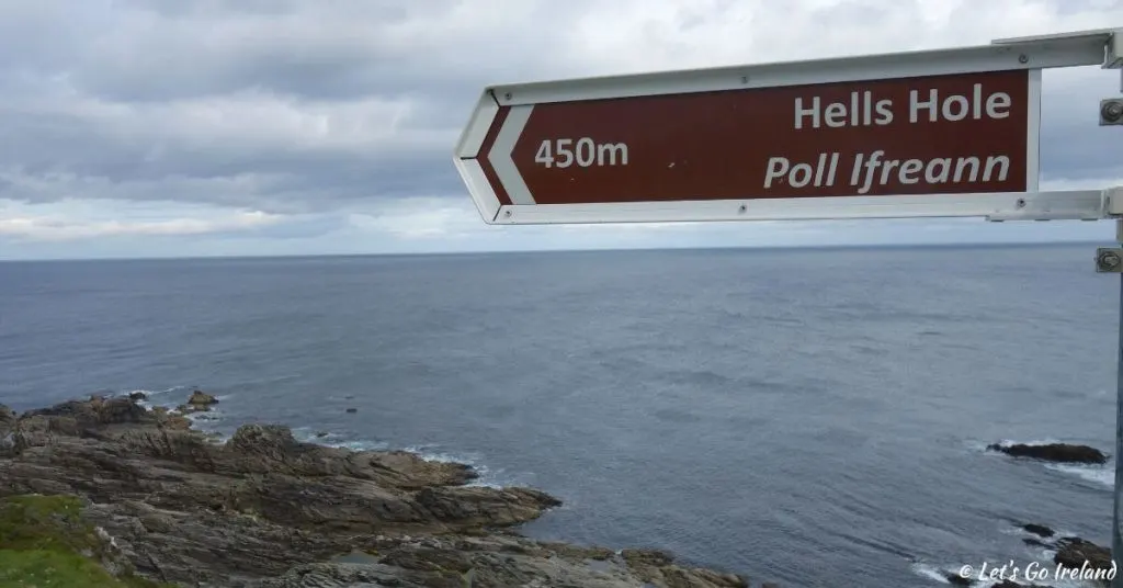 Hell's Hole, Malin Head, County Donegal, Irland