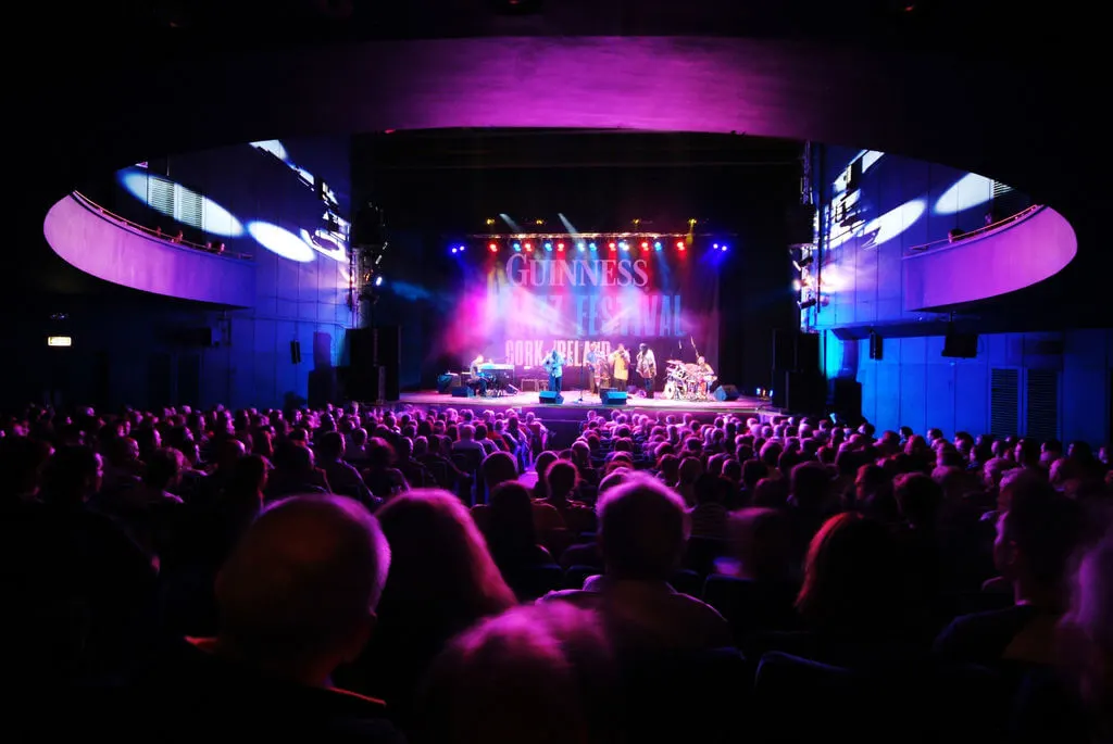 The annual Guinness Cork Jazz Festival attracts thousands of music fans to Cork each October.