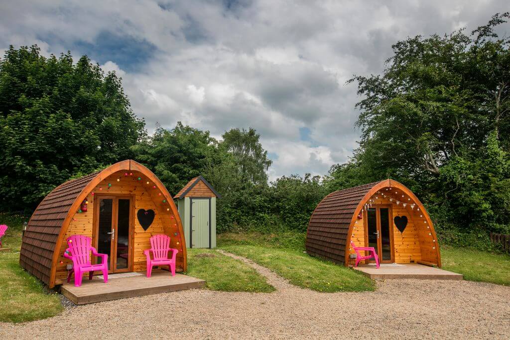 Glamping pods in Ireland
