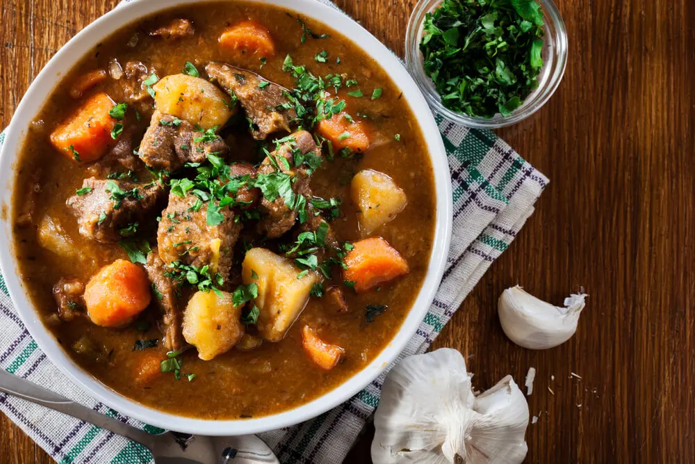 Irish stew is a popular meal in many Irish households