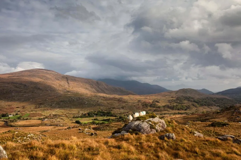 The Black Valley, County Kerry, Ireland 
on a blustery day. 