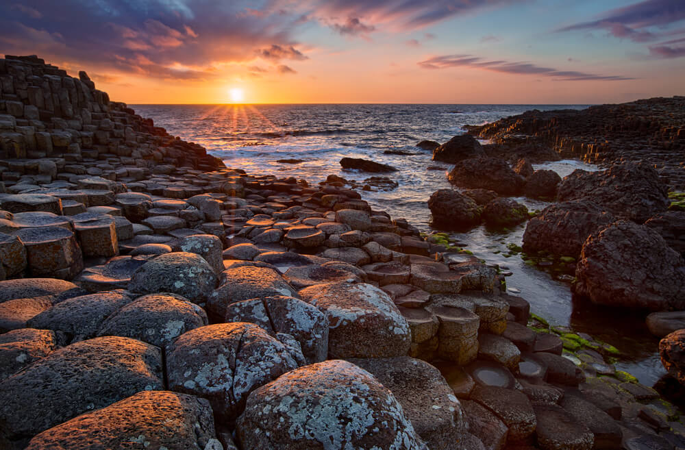 The Giant's Causeway.
