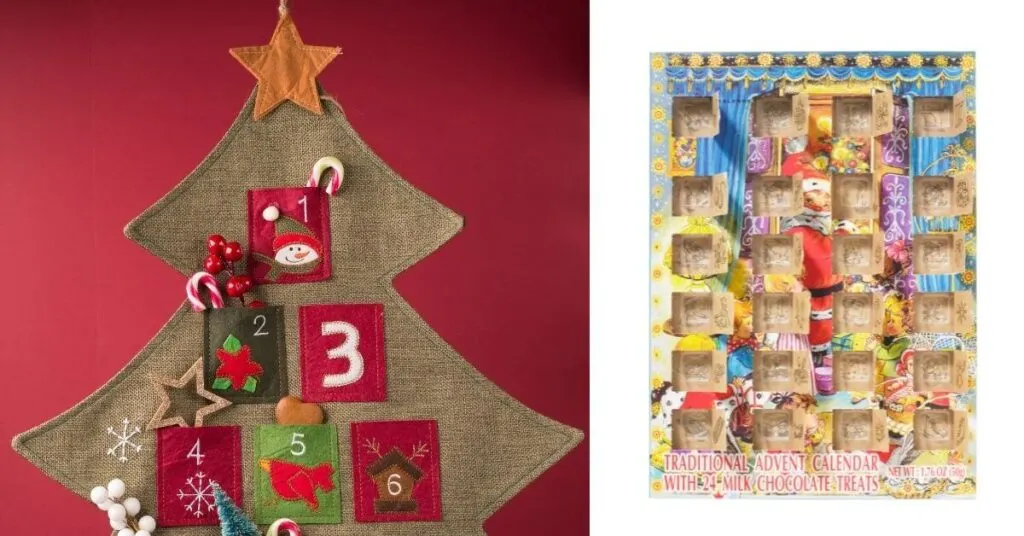 Advent calendars take all forms and shapes