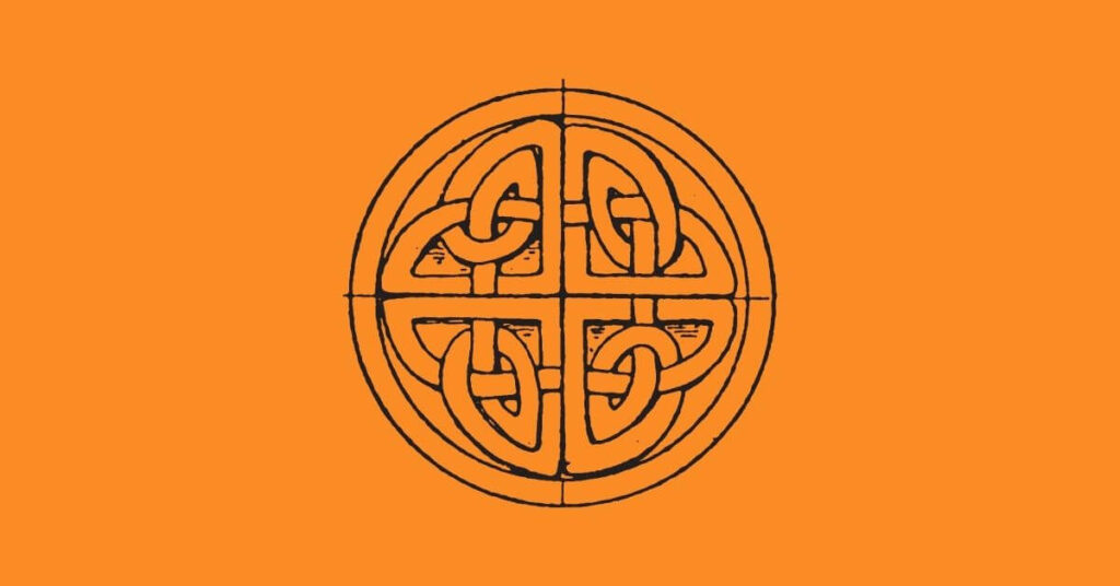 Drawing of a Celtic Knot