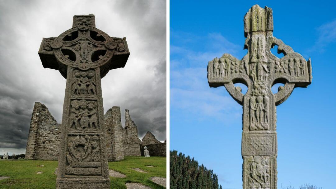 Irish high crosses ca. 10th century