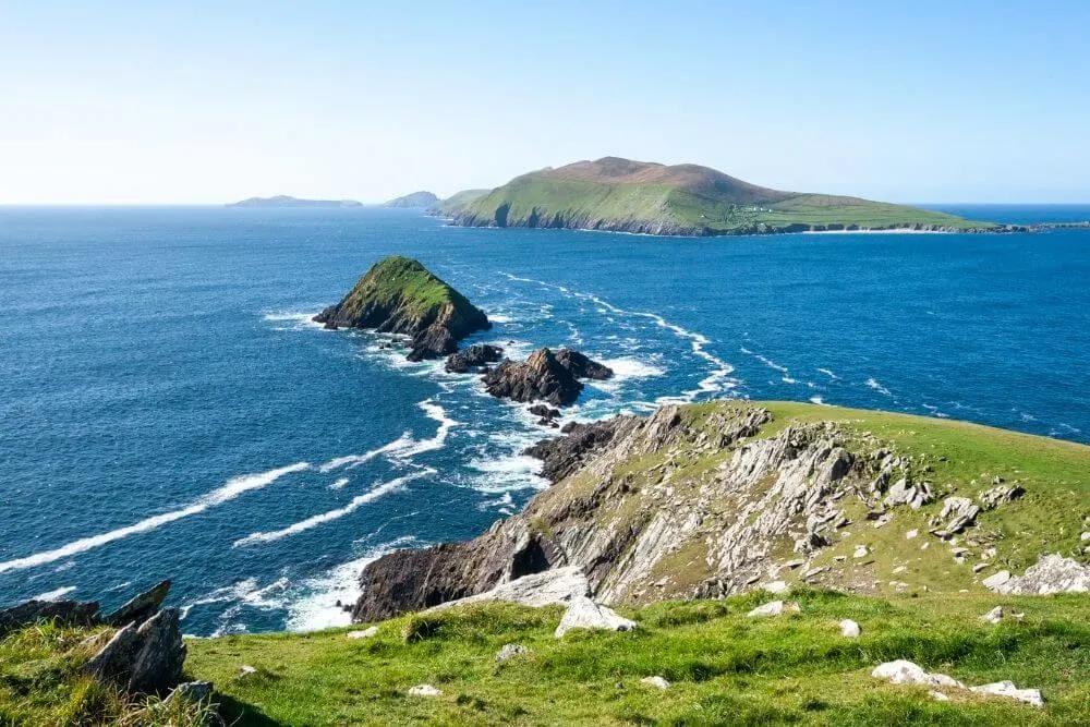 View of the Blasket Islands, County Kerry.