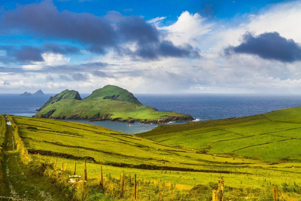 Puffin Island in der Grafschaft Kerry