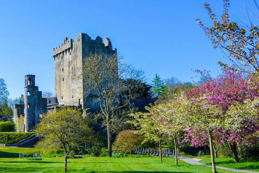 Blarney Castle, Cork im Frühling. 