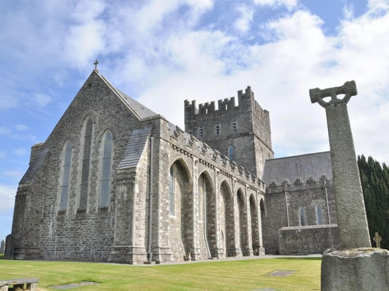 St. Brigid's Cathedral in Kildare. 