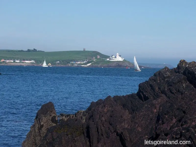 Roche's Point Lighthouse from Church Bay, Cork.