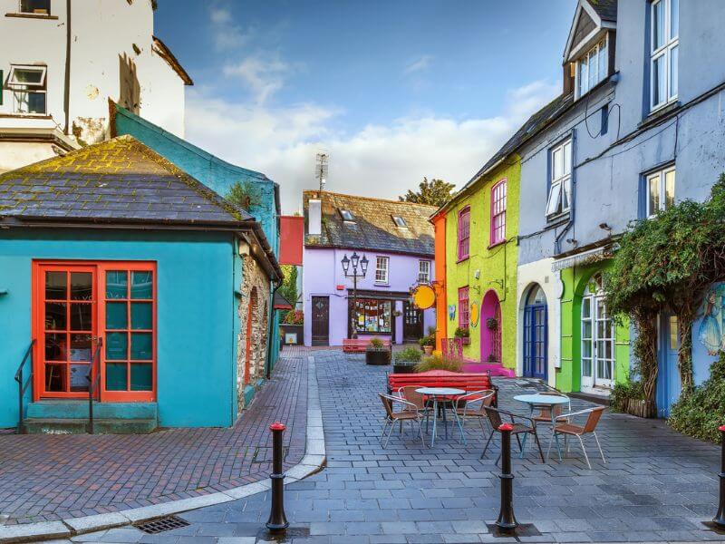 Colorful Kinsale Town